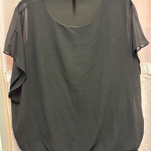 Chic Black Women's Blouse